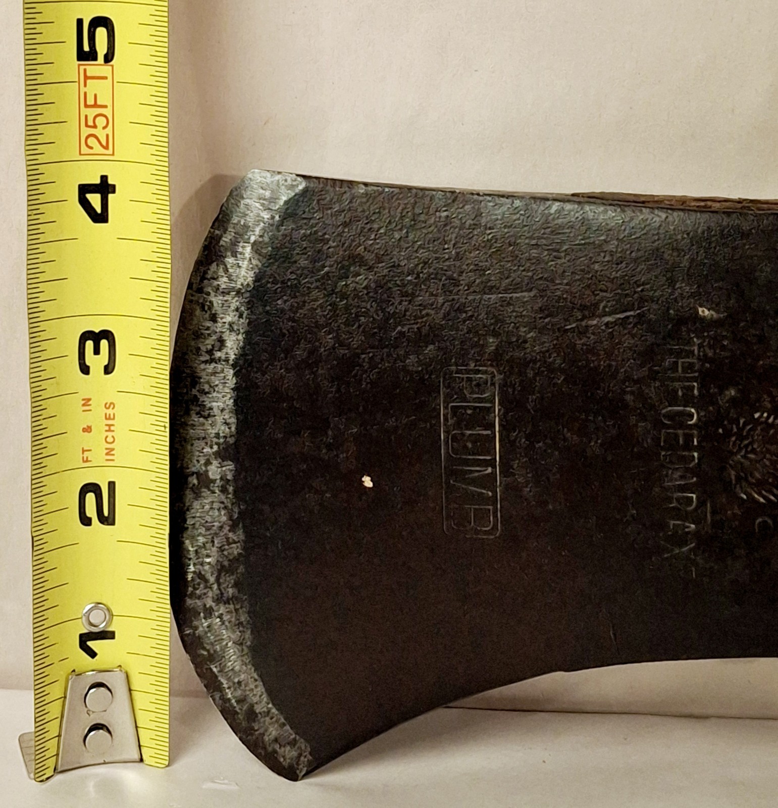 Plumb Para El Cedro double bit axe head Rare Vintage.