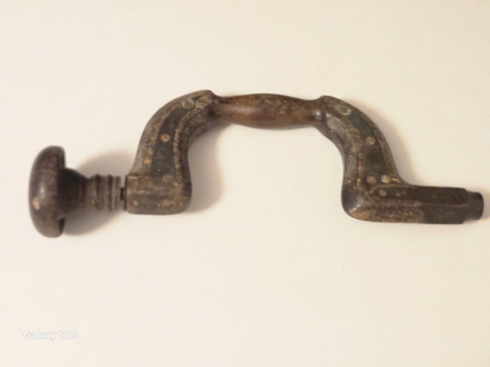 Moulson Brothers Antique hardwood brace Spares Repairs Only ! Damaged 🇬🇧