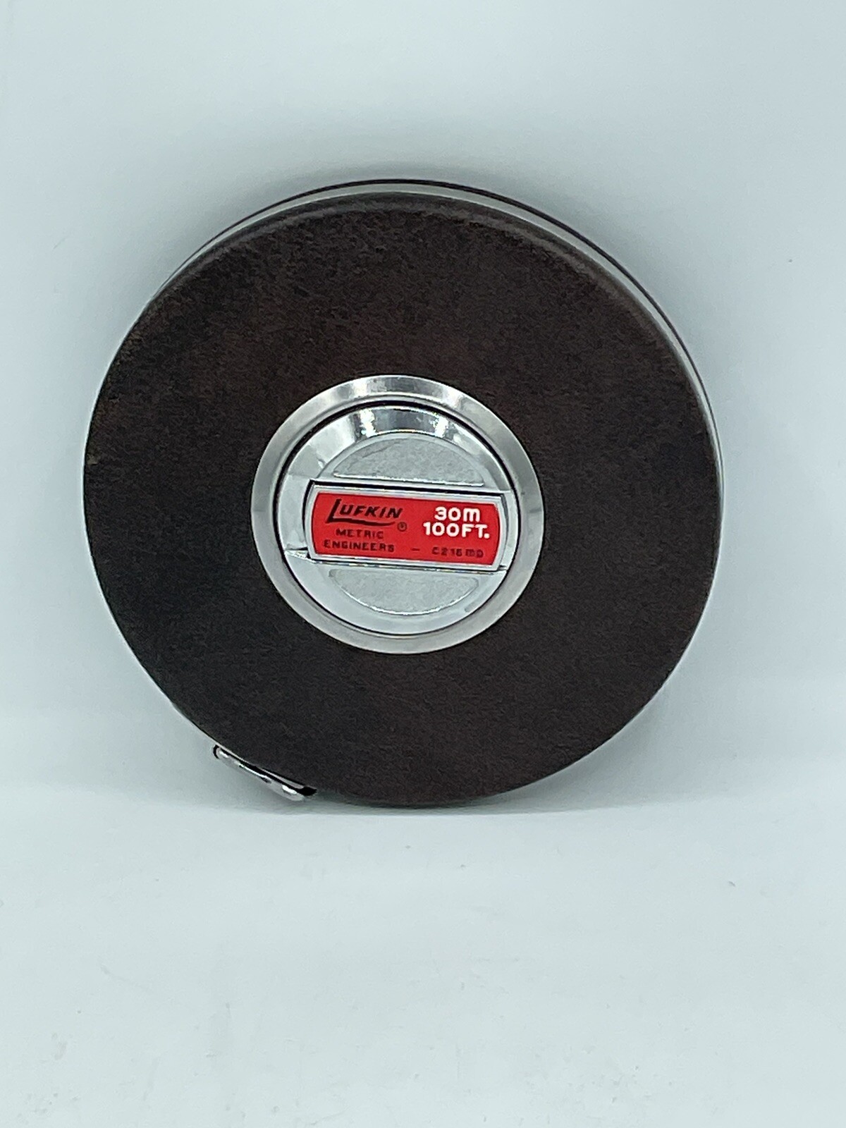 Lufkin C216MD Engineers Steel Measuring Tape Measure Chrome Clad 30M/100FT – NOS