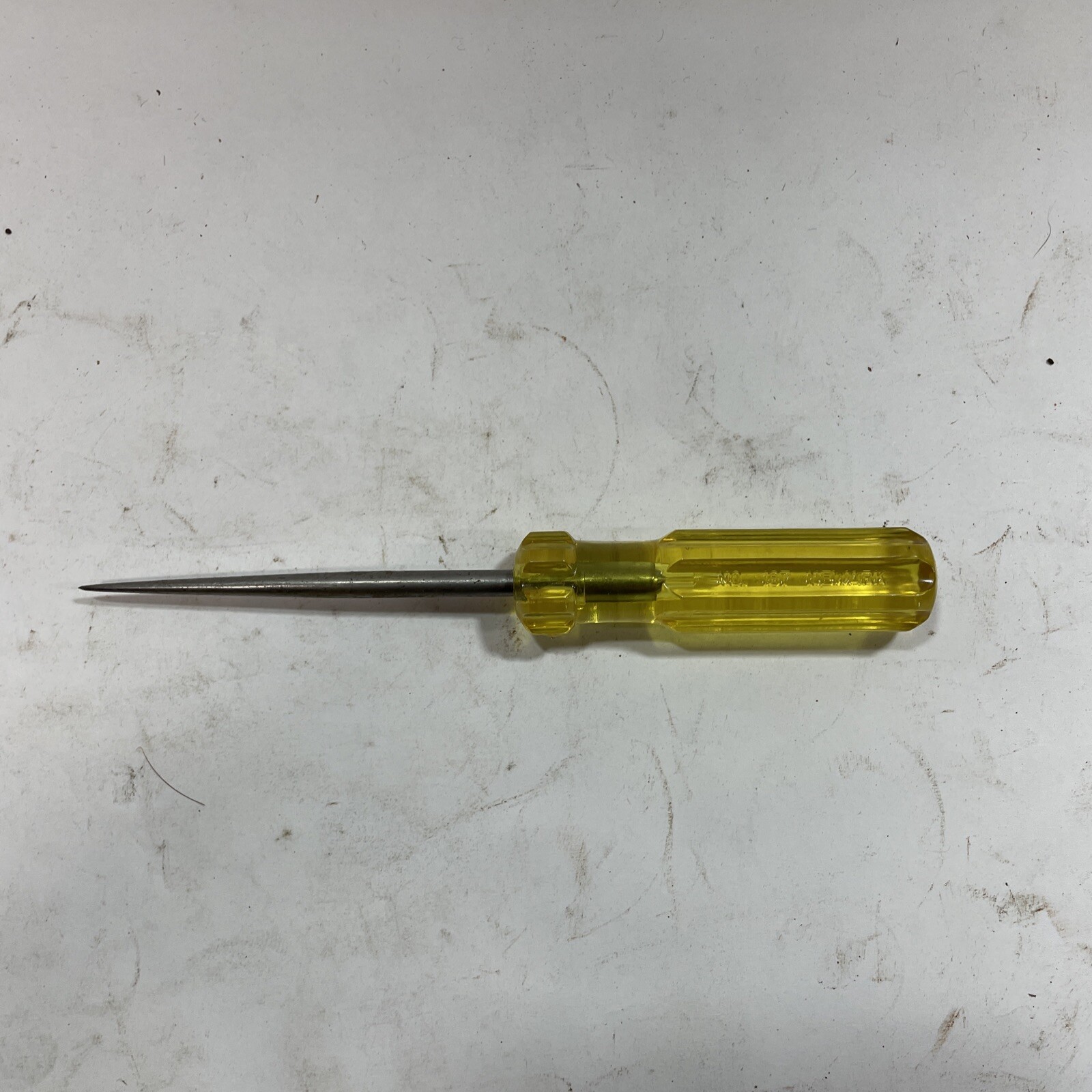 NOS Newark Scratch Awl 5″ Inch Hand Tool NO. 187 , 2-1/2” Blade