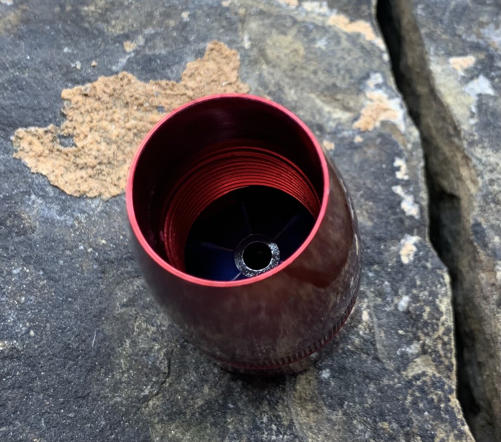 Maglite Mini Flashlight Lens Only. Red. Good Condition