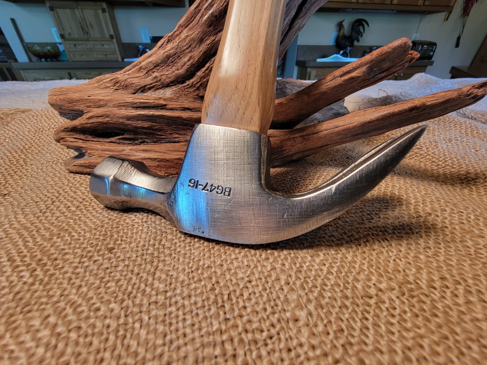 Vintage Bluegrass BG47-16 Curve Claw 16 oz Hammer EXC.