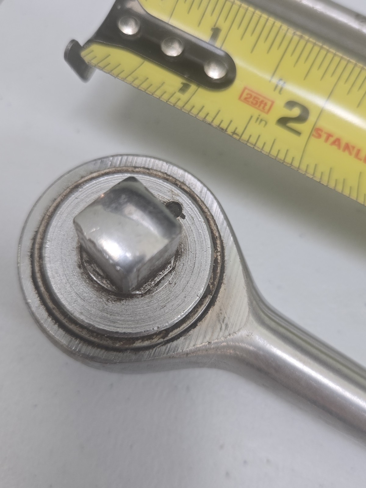Lot of 2 Challenger 1/2″ Ratchet 1660 & 3/8” Drive Speed Wrench Knurled Handle