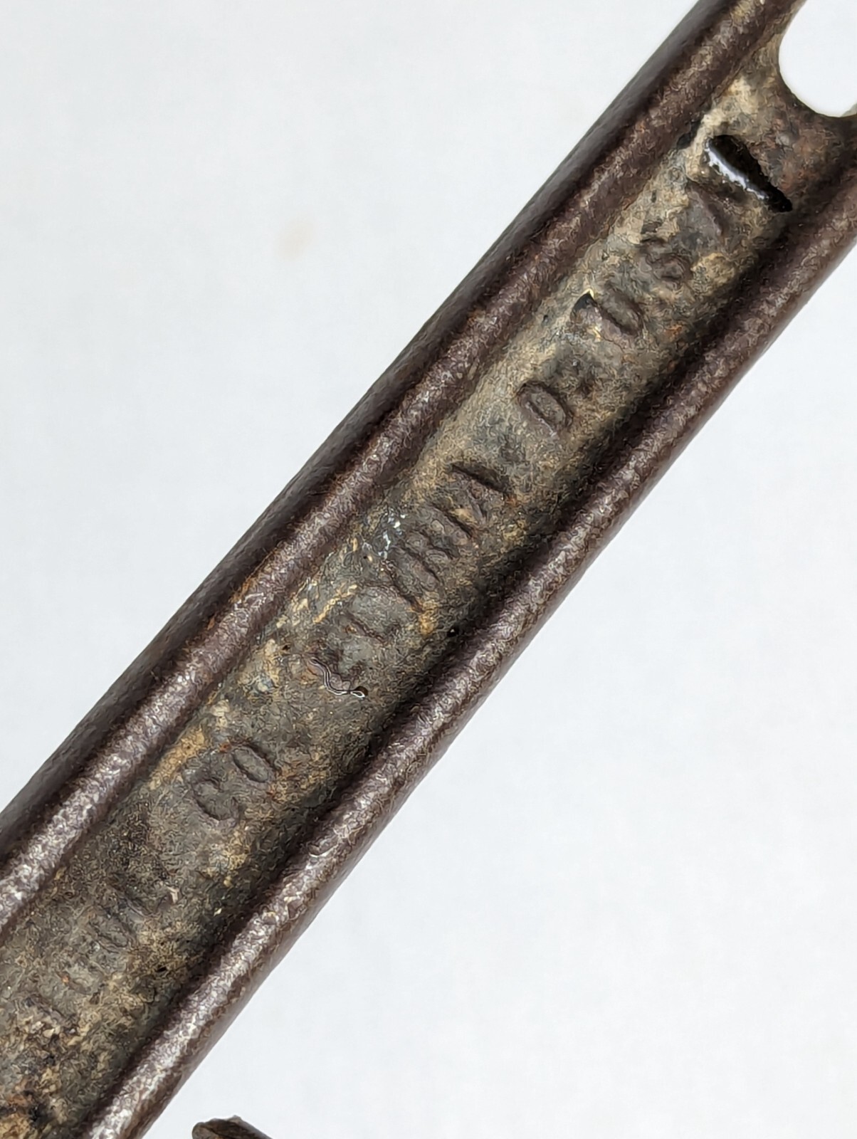 Vintage Ridgid 8″ Pipe Wrench The Ridge Tool Co. Elyria O USA