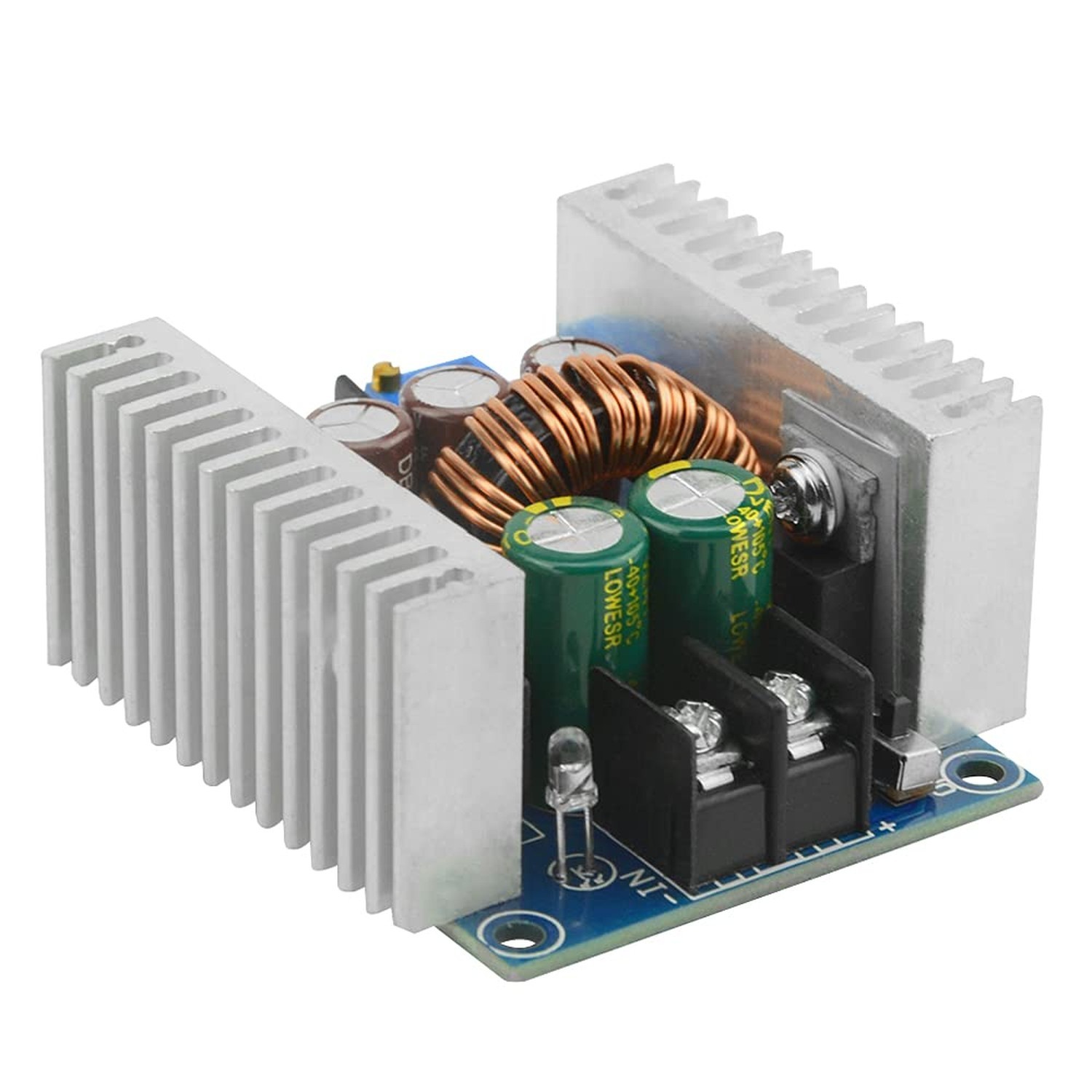 2Pcs 20A 300W High-Power Buck Converter Module DC 6-40V to DC 1.2-36V Adjusta…