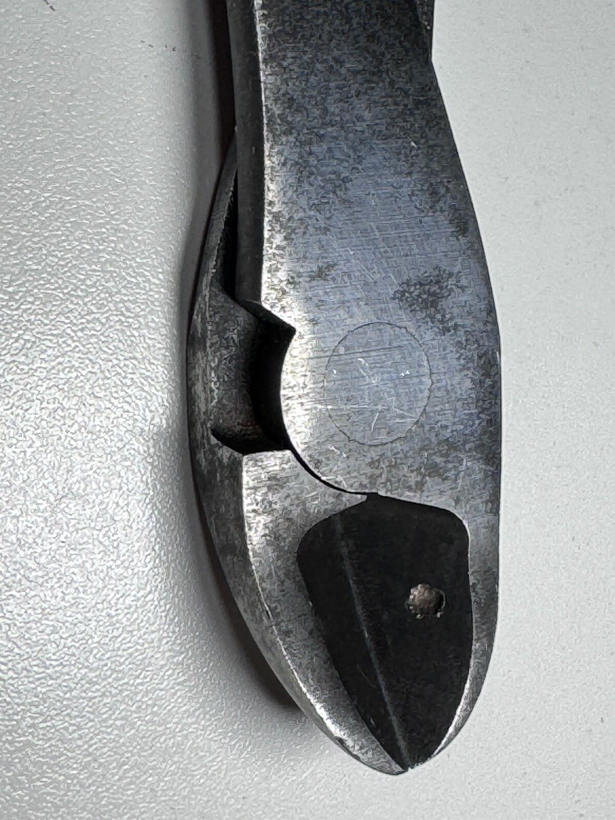 Vintage Channellock No. 447 Diagonal Pliers – Bent Nose Cutting Pliers Blue Grip