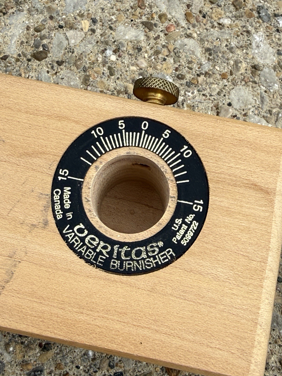 LEE VALLEY VERITAS Canada Variable Burnisher w/ Blade Dial Angle, No Scraper