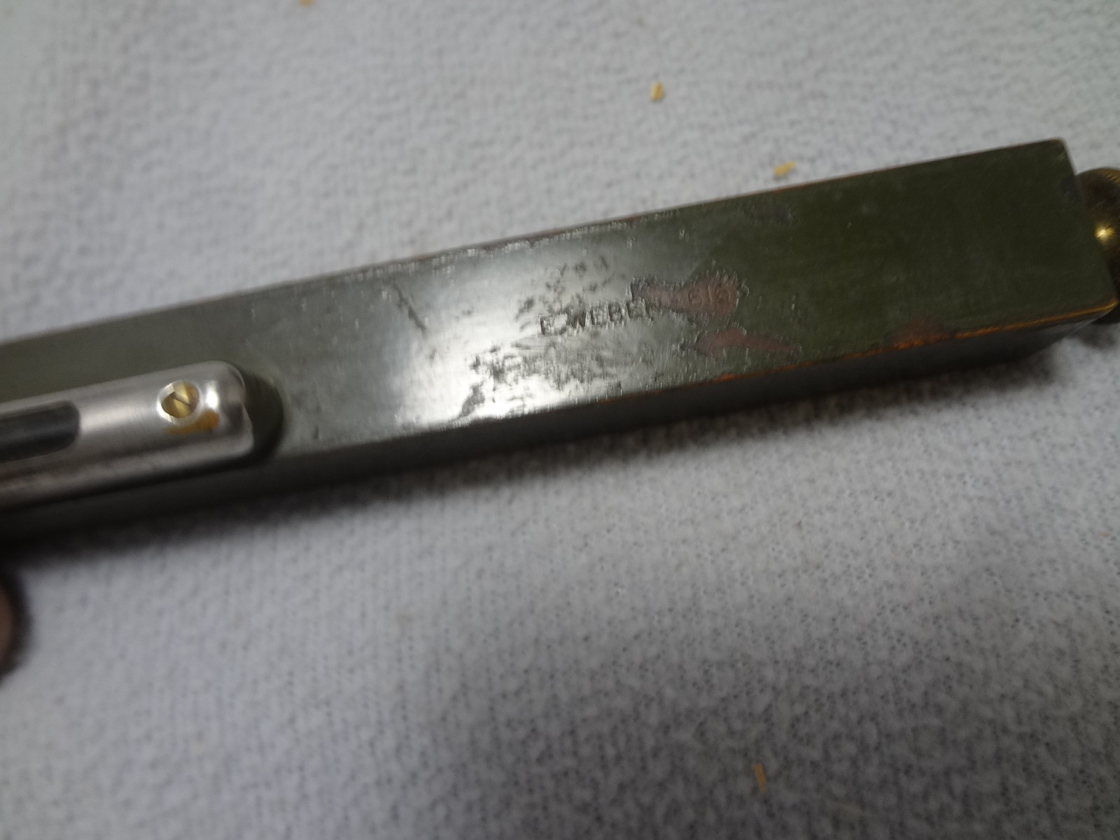 Vintage F. Weber Philadelphia Pa. Pocket Level 6163