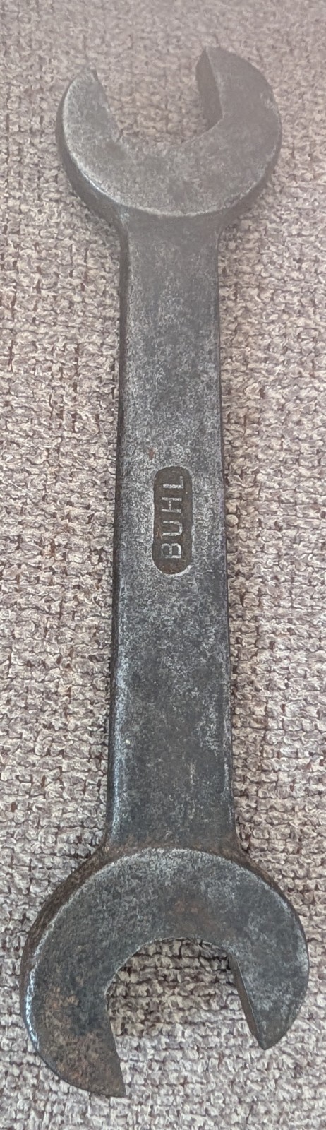 2 Vintage Open End Wrenches BUHL & JH Williams Drop Forged Steel 6.5″