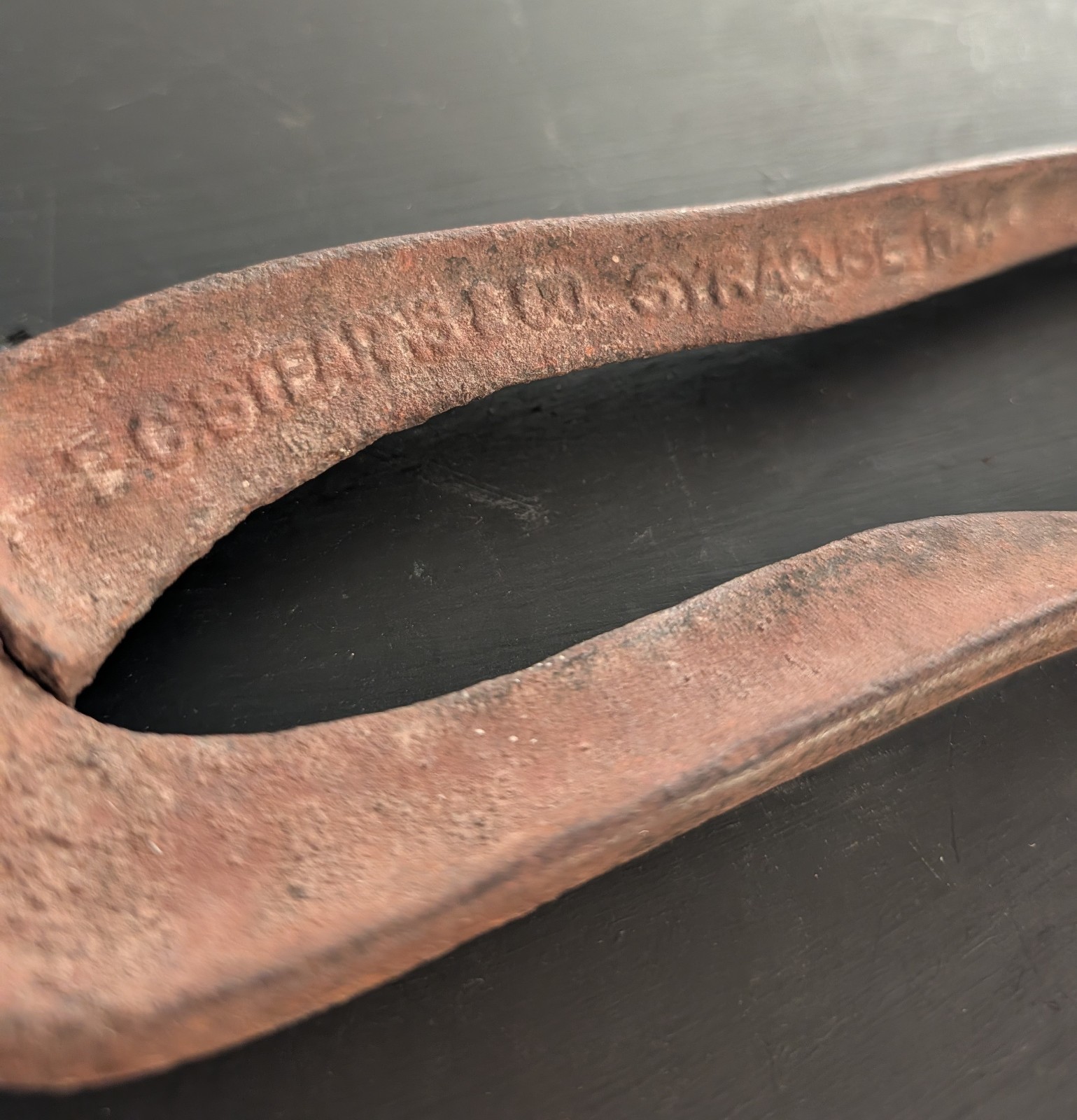 Antique E. C. Stearns & Co Ear Notching Farm Tool Incomplete Ranch Cows Stock