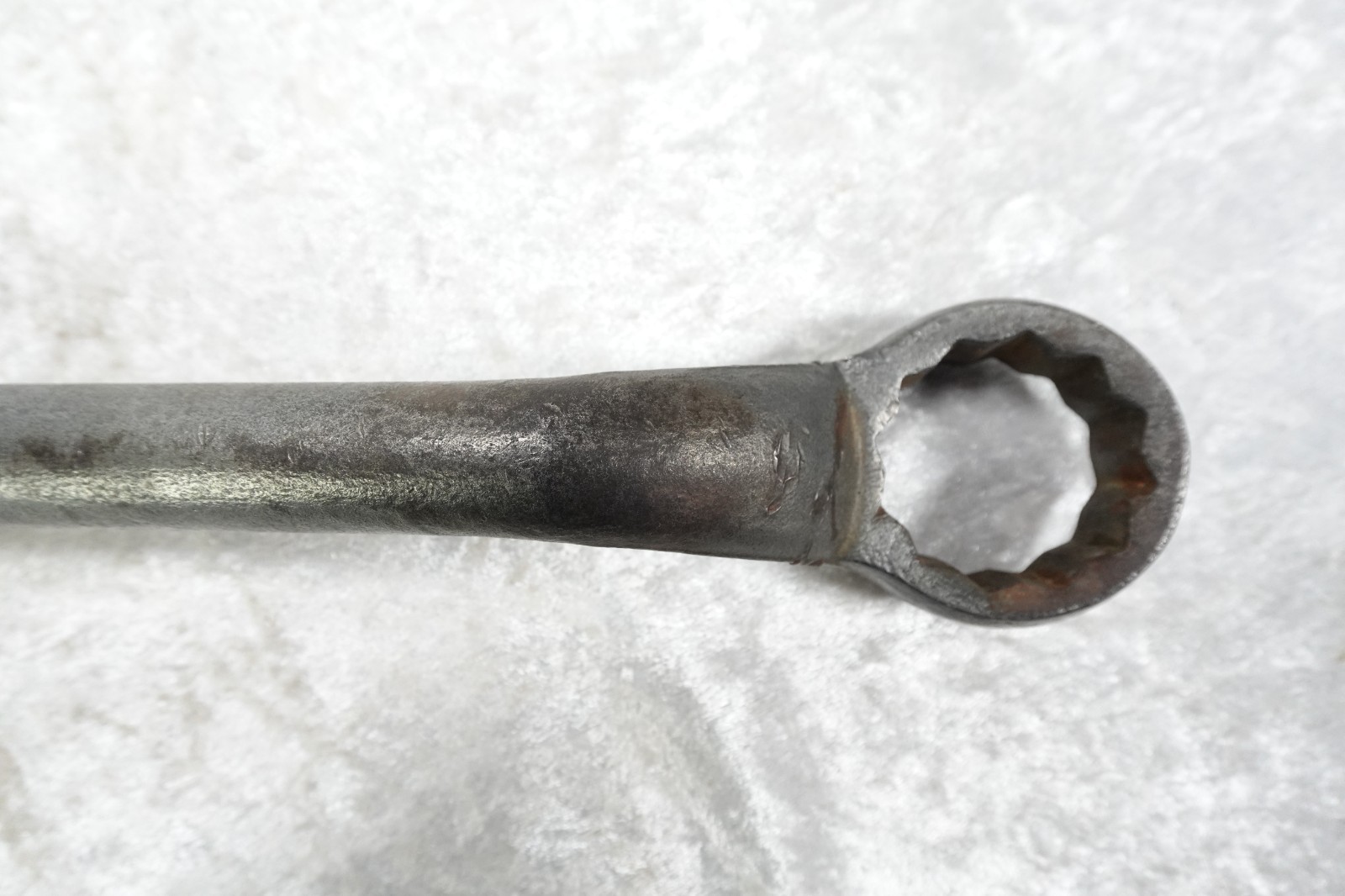 Vintage Hinsdale Double Box-End Round Handle 21″ Offset Wrench 1 5/8 & 1 7/16″