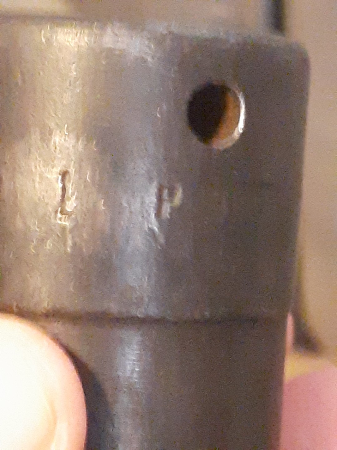 Vintage Snap-On 1” 6pt Socket P-320-1/2 For Mechanics And Automotive