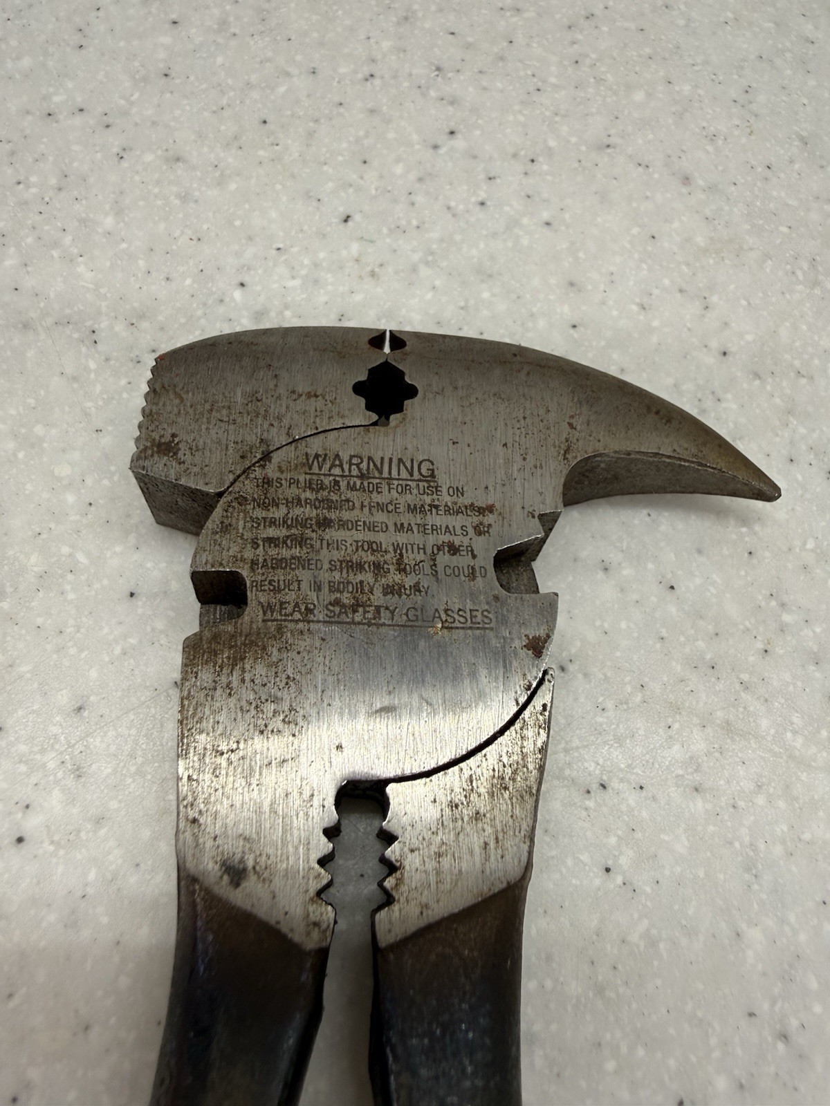 Vintage EASCO 45210 USA Fencing Pliers Fence Tool Wire Cutter Staple Puller