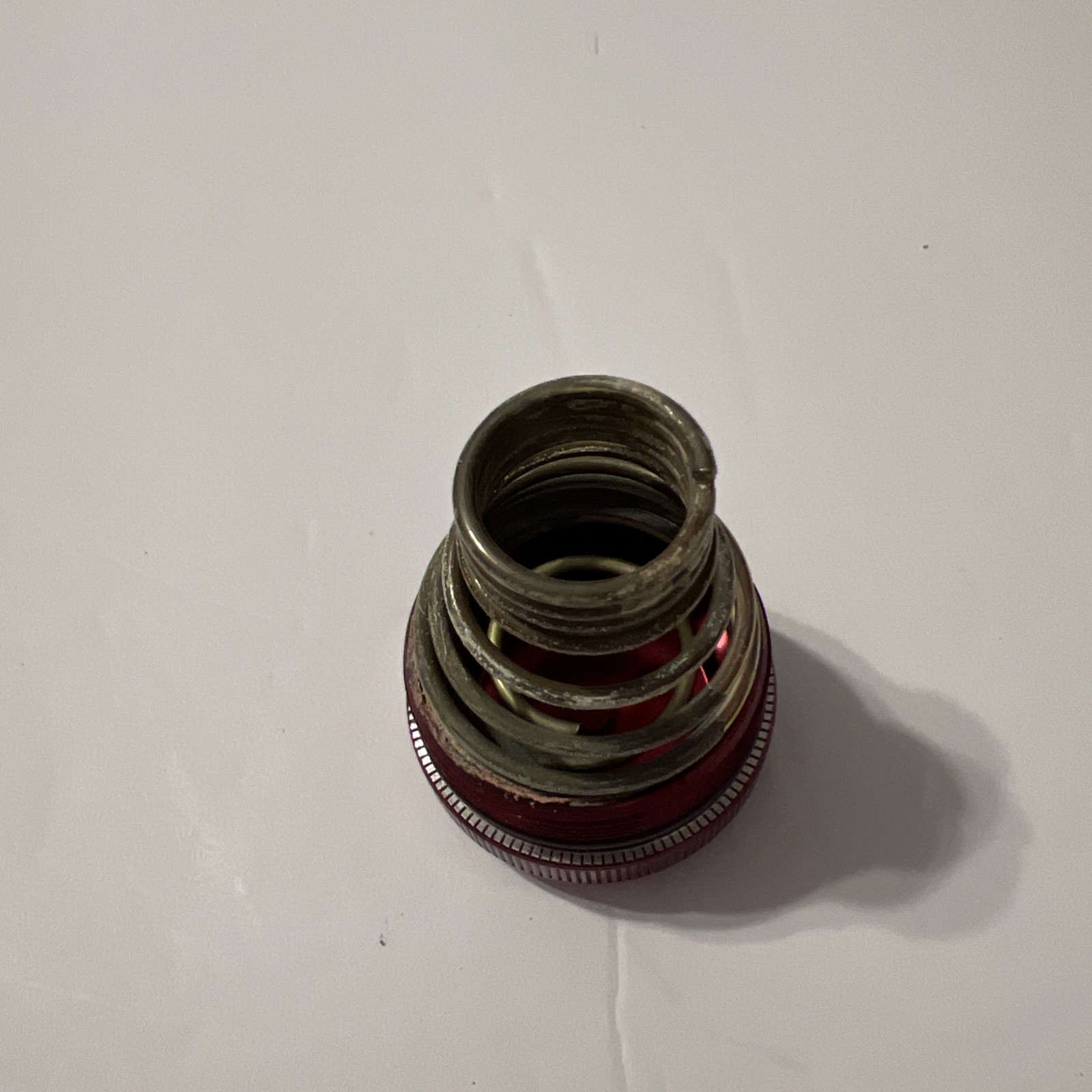 MagLite Vintage Flashlight Red takes 3D Batteries. Model D3049779603