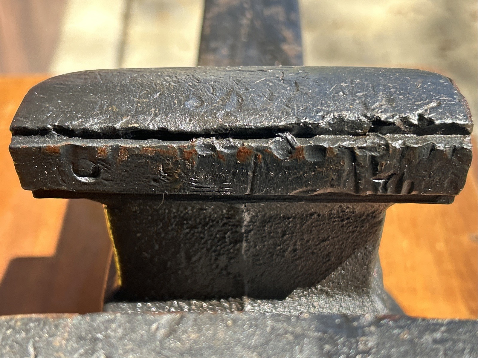 VTG Columbian Howe No 504 1/2″ M Heavy Duty Bench Vise Cleveland O. Made In USA