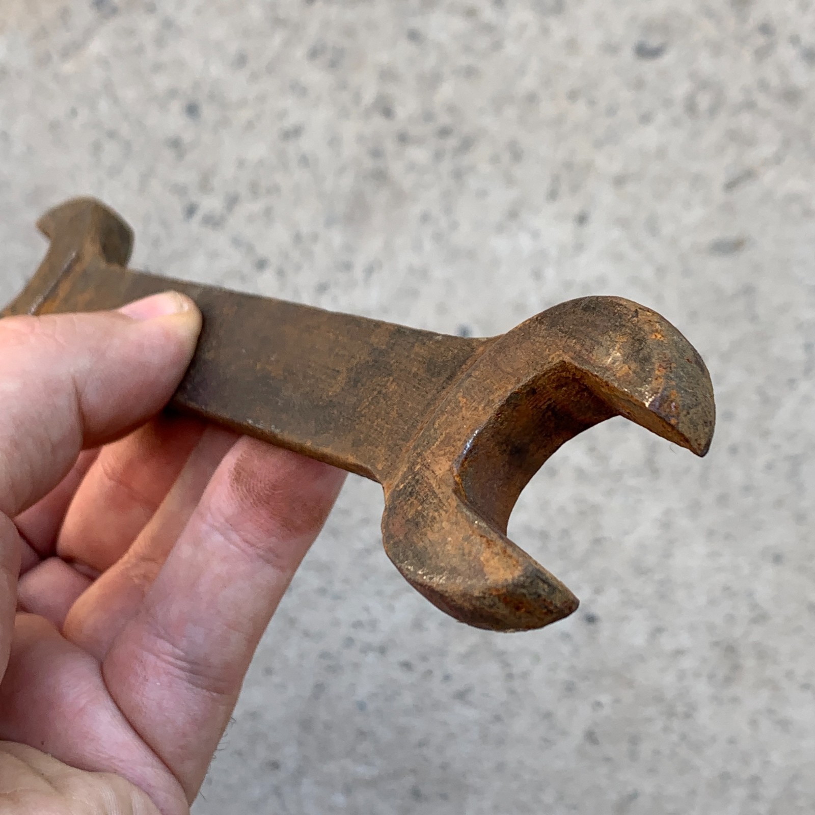 Vintage Open End Wrench / Soviet Old Hand Tool / Made in USSR.