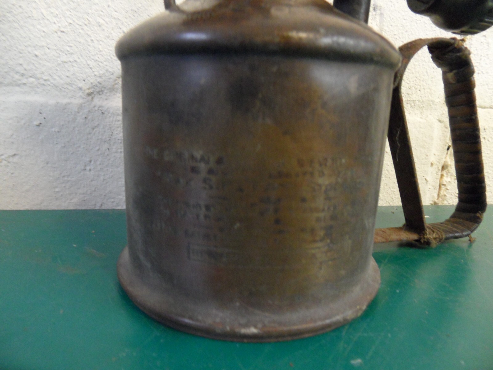 Rare Max Sievert Blow Torch Model “S” for Benzoline in Unrestored Condition