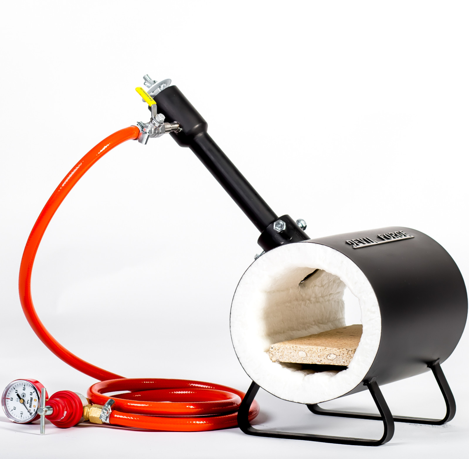 DFS GAS PROPANE FORGE Furnace Burner Knife Making Blacksmith Farrier USA