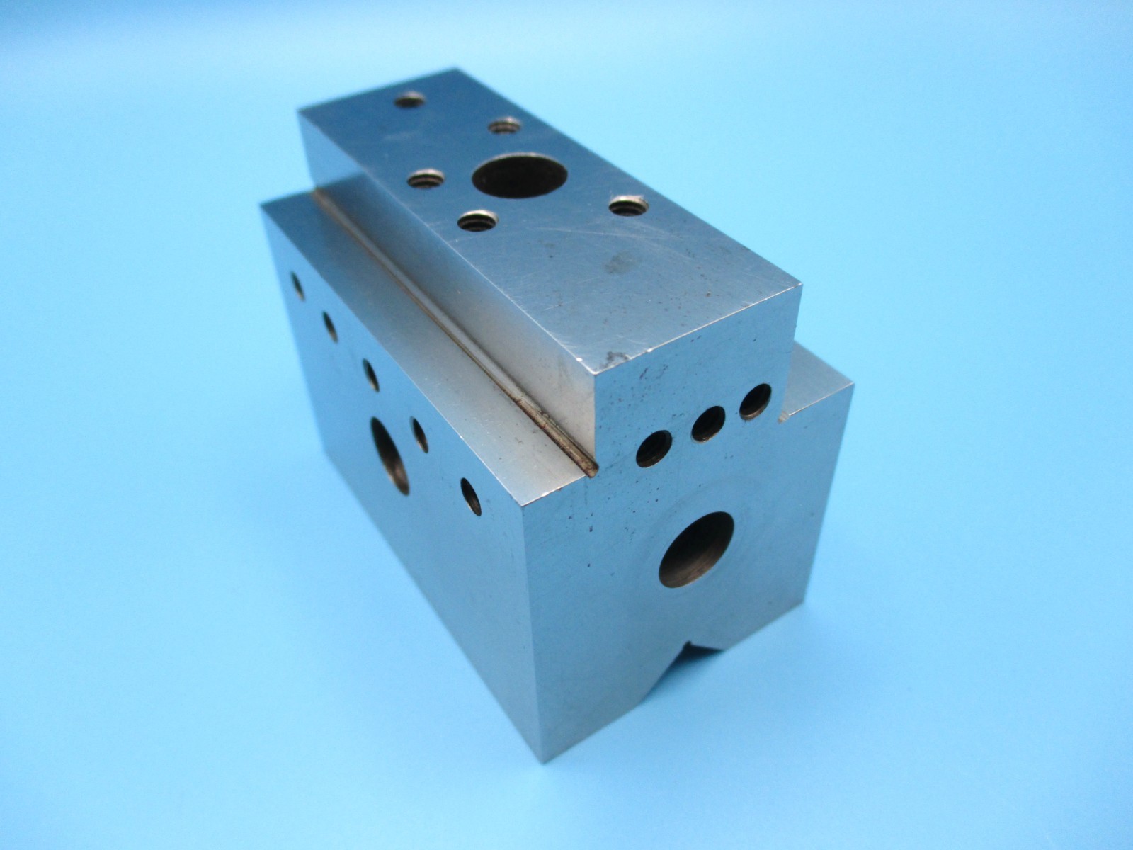 Vintage Toolmaker made custom fixtures- Angle/V-Blocks, Sm Parts Block, Dresser
