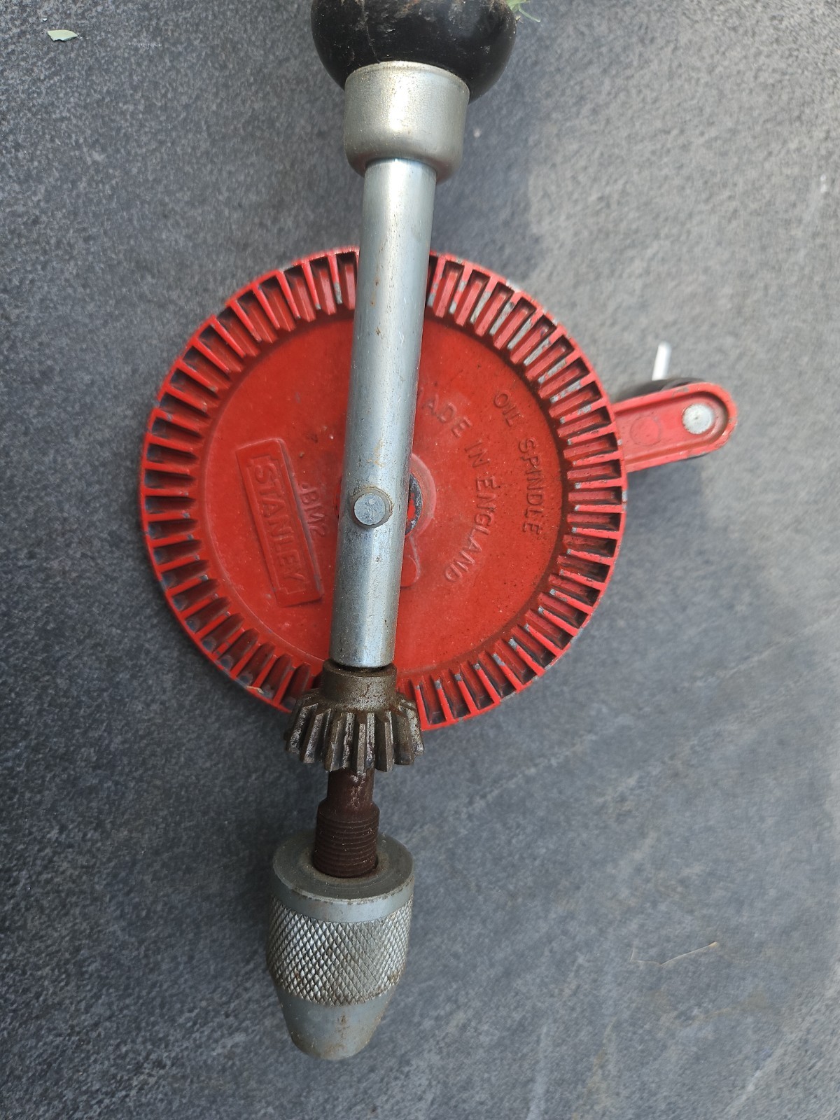 Vintage Stanley 03-105 Single Pinion Eggbeater Hand Drill – in VGC, fully works