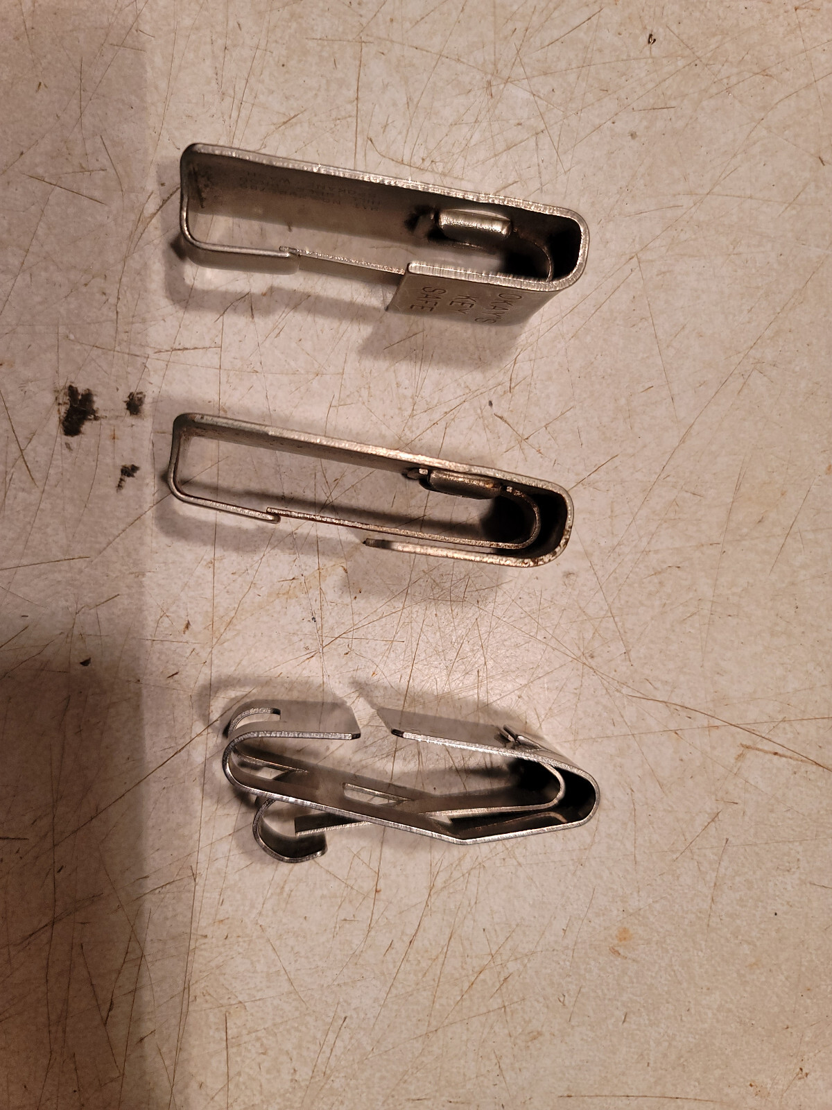 Vintage Keys Safe Spokane Washington-Keys Holder Lot of 3 Okay’s Custodial Maint