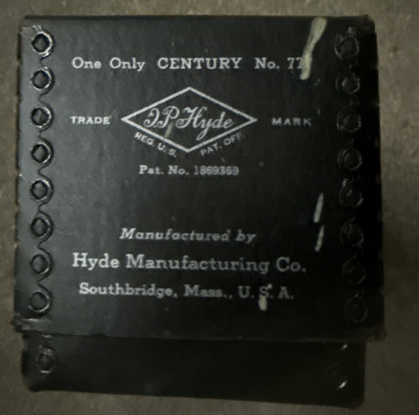 Hyde Manufacturing Co. Century Streamline Trimmer With Instructions