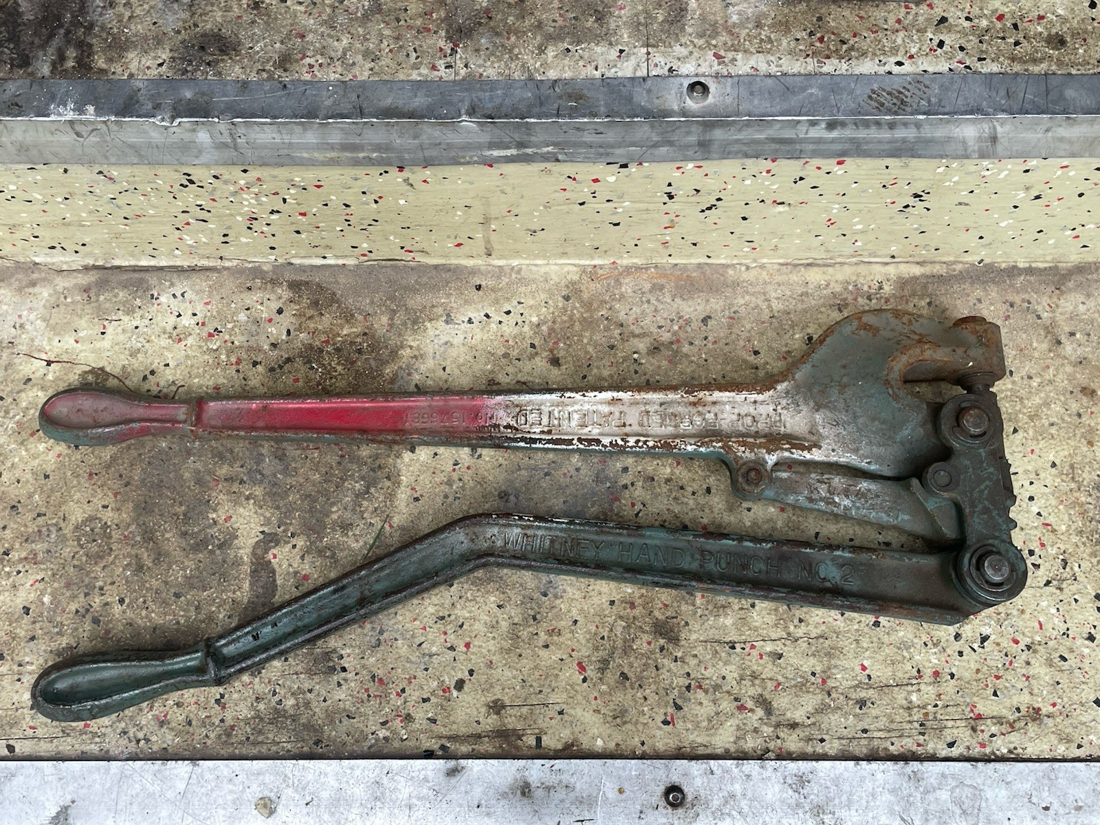 Vintage Whitney Metal Tool Company No. 2 Metal Punch