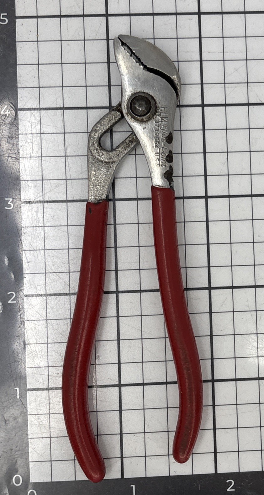 Blue Point Hl14 4.75″ Slip-Joint Multigrip Tongue Groove Pliers Made In USA