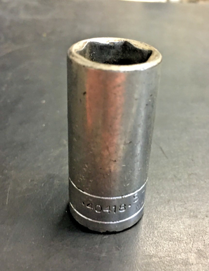 S-K WAYNE, 40418, 9/16″ Deep Socket 3/8″ Drive 6 Point, USA, Vintage