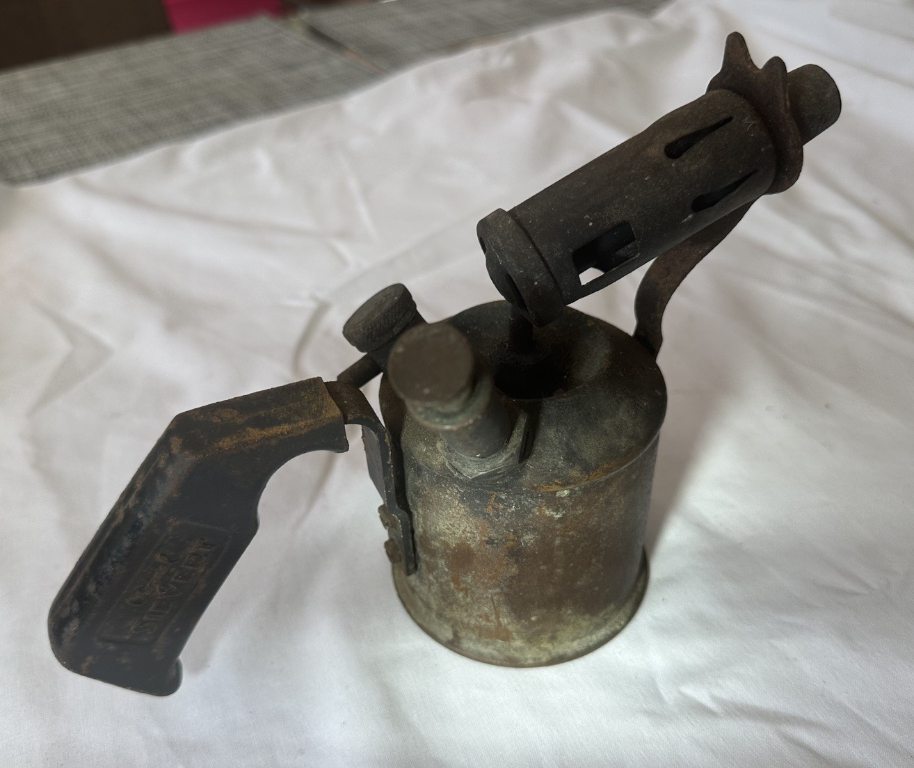 Max Sievert Vintage Brass Blow Lamp Torch 10148 Sweden. In fantastic condition.