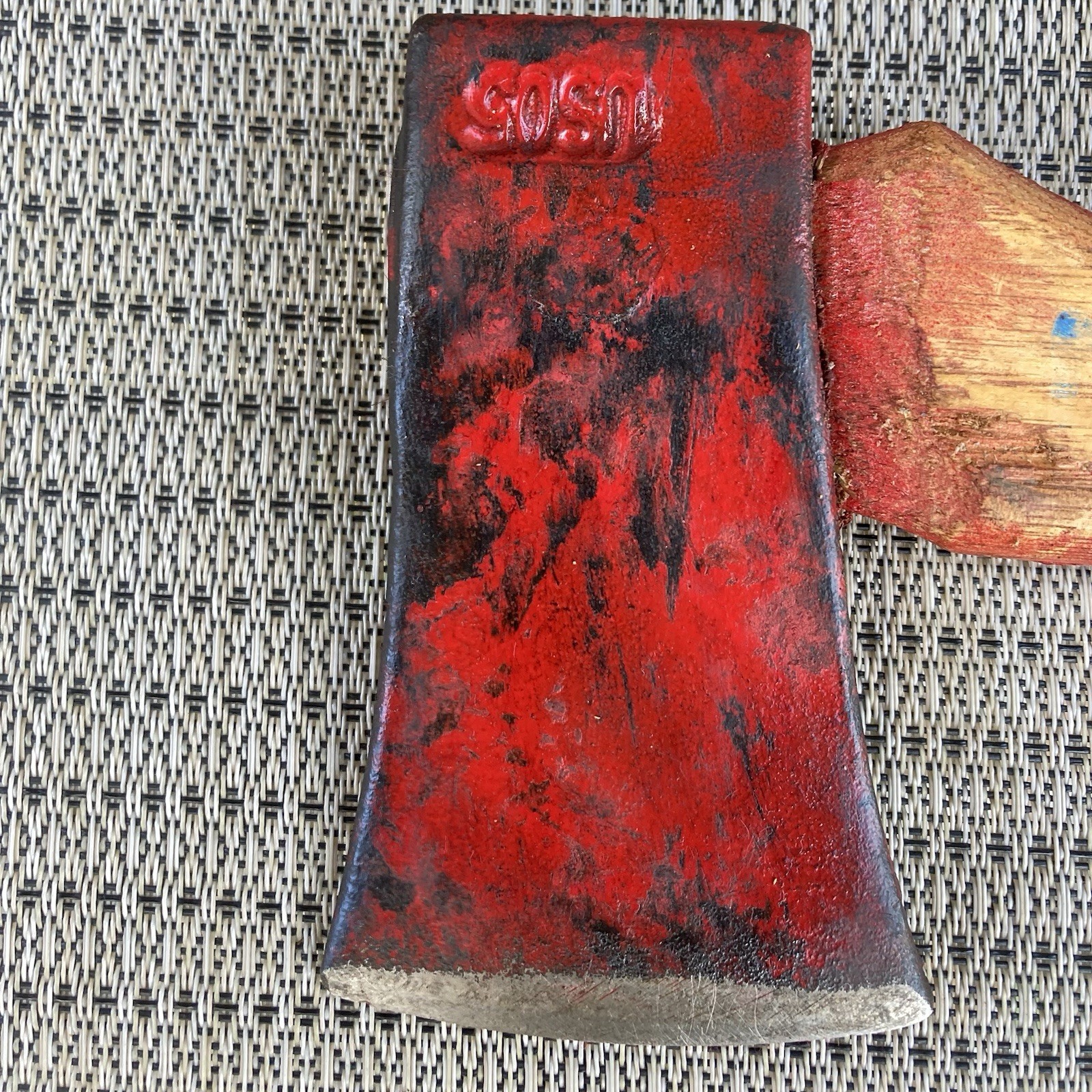 “US 05-” CAMP HATCHET – Woodings-Verona Axe – 3″ Edge – 13 3/4″ Hickory Handle