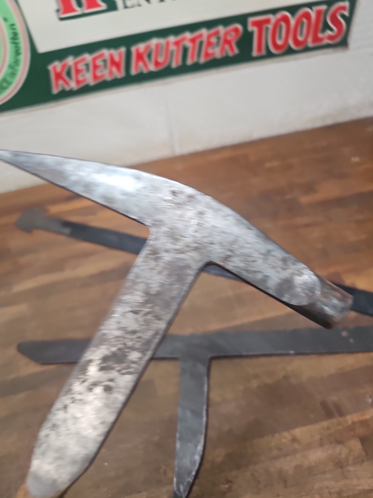 #2- Set of Antique Slater’s Slate Roofing Tools – Hammer, Ripper, Anvil
