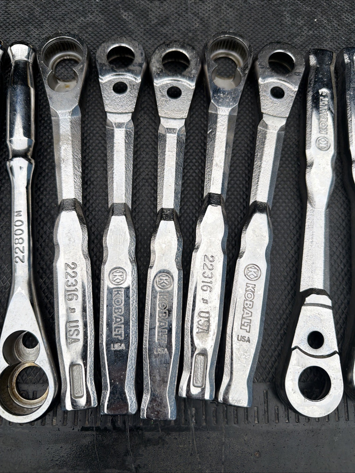 (20) Kobalt USA Ratchet Bodies Forgings Only 5 Full Polish 10 Regular 3/8”5-1/4”