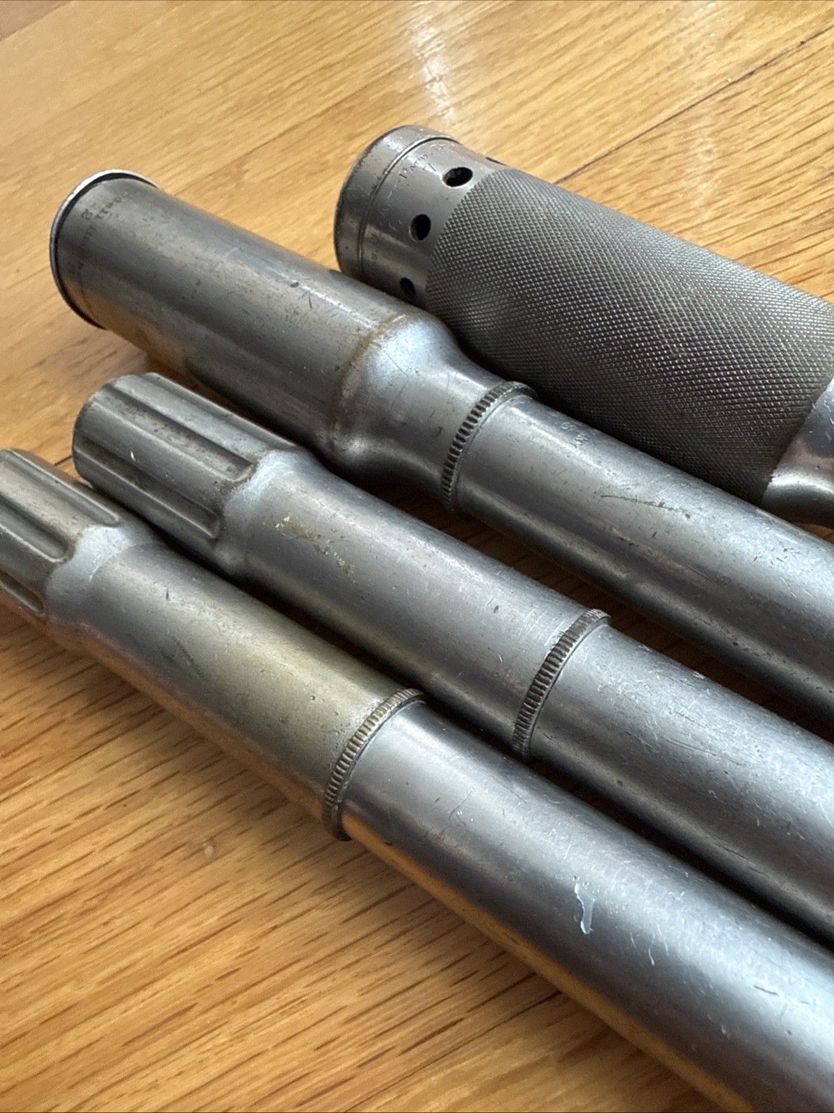 Lot of 4 Vintage Goodell Pratt Company Toolsmiths Hand Push Drills USA