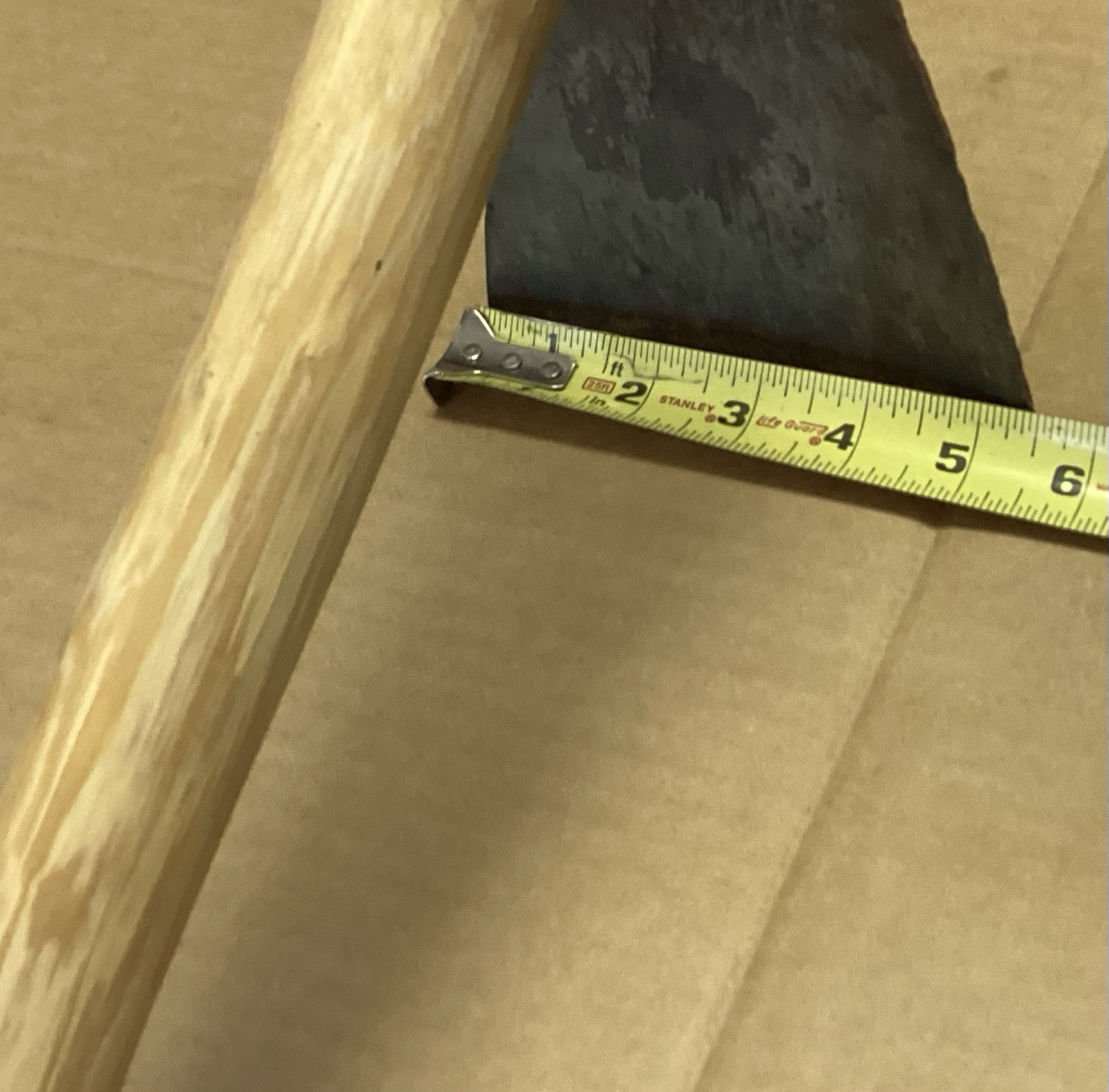 HAND FORGED HOE DIGGER GARDEN TOOL 24”