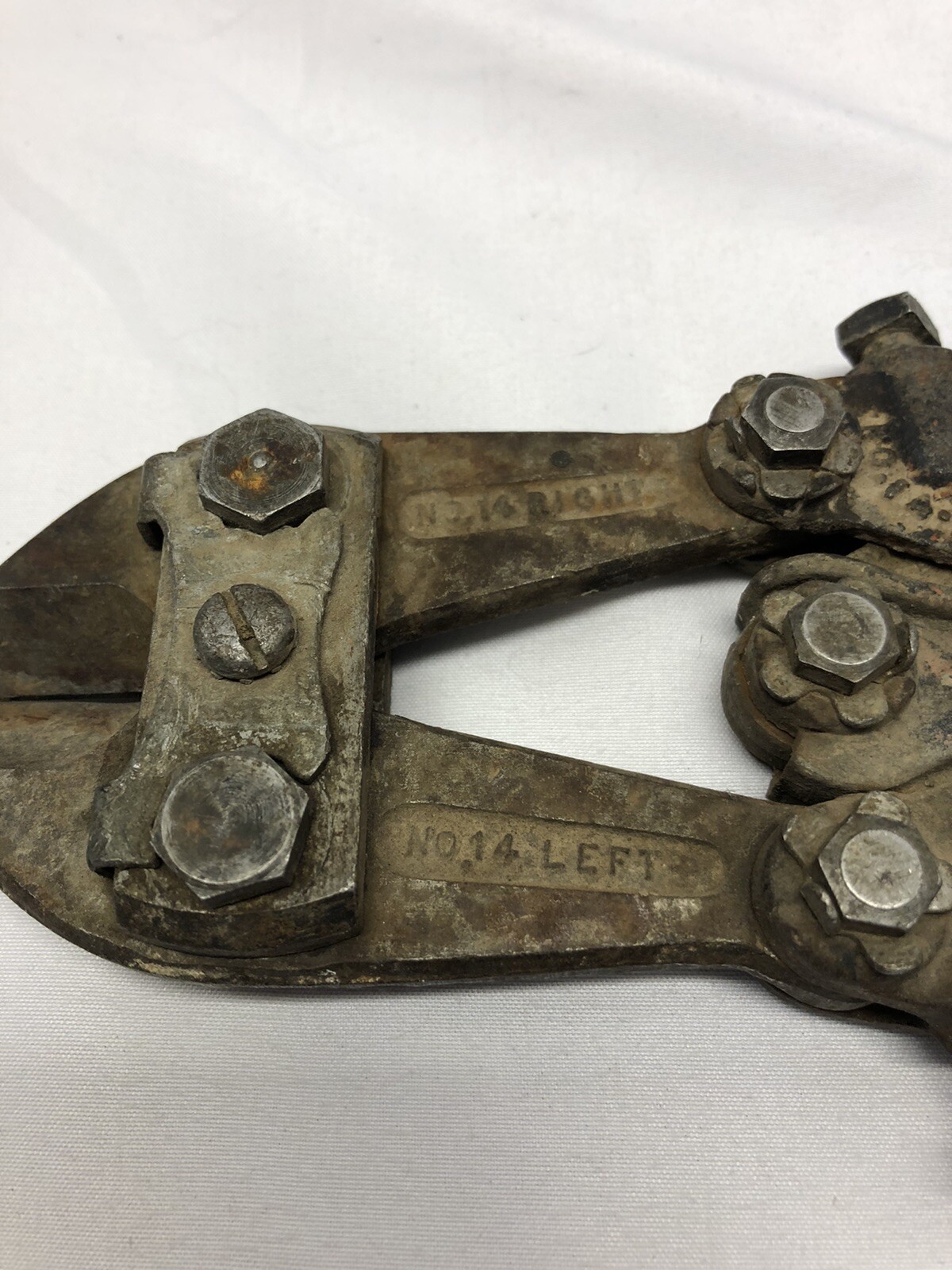 1909 Antique H K Porter, HKP Small Bolt Cutter, Boston, Mass, USA, Old Tool.