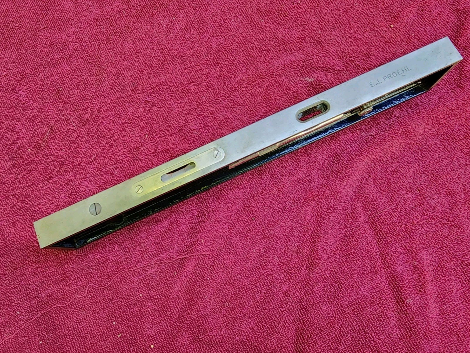 Vintage Starrett 133B 15″ Engineer’s Level.