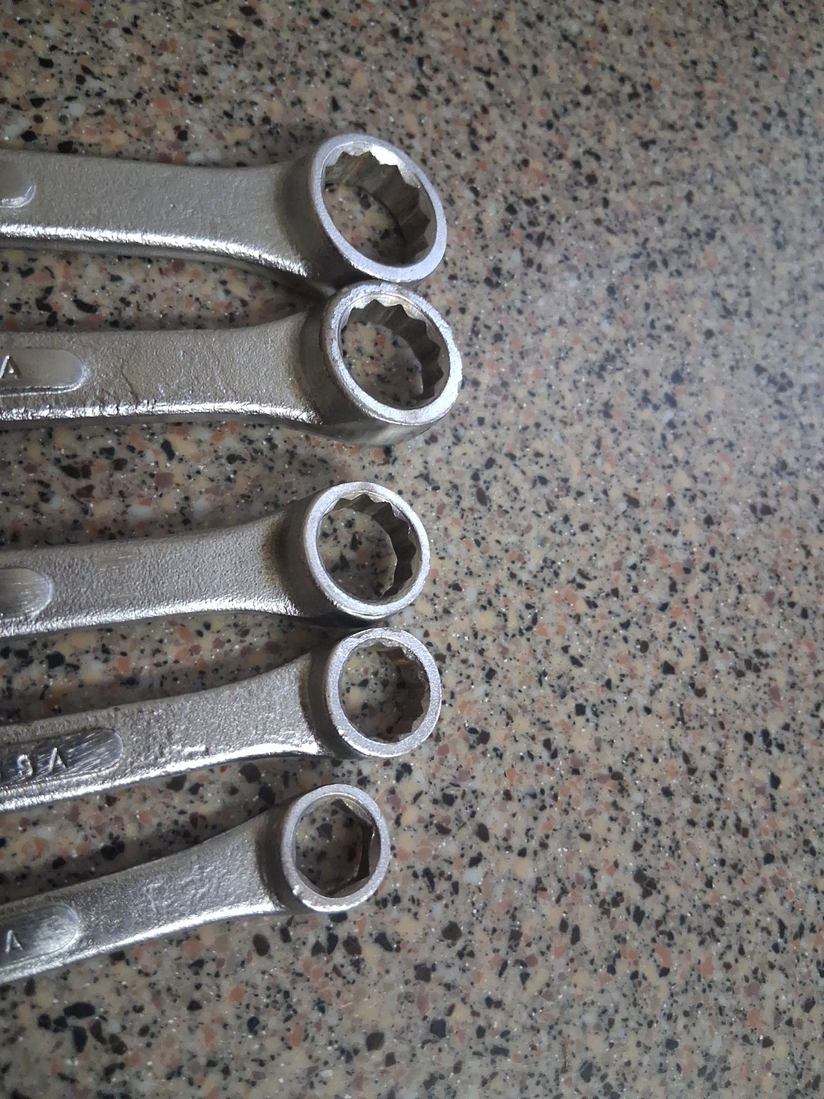 Blue Grass 5 Piece Wrench Set USA