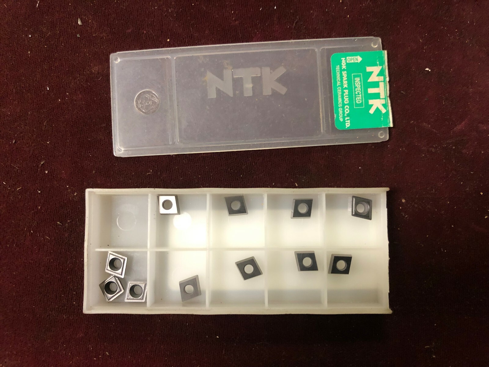 MACHINIST TpsBx TOOL LATHE MILL Machinist Lot Carbide Inserts NTK