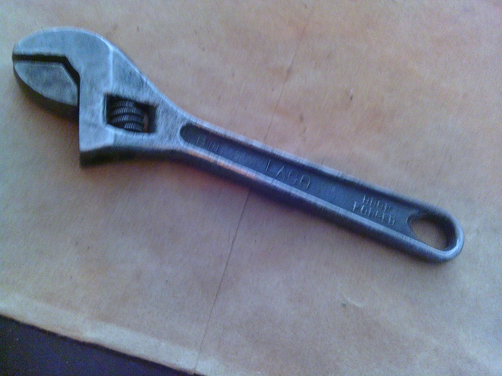 Laco 6 Inch Adjustable Wrench Made In USA