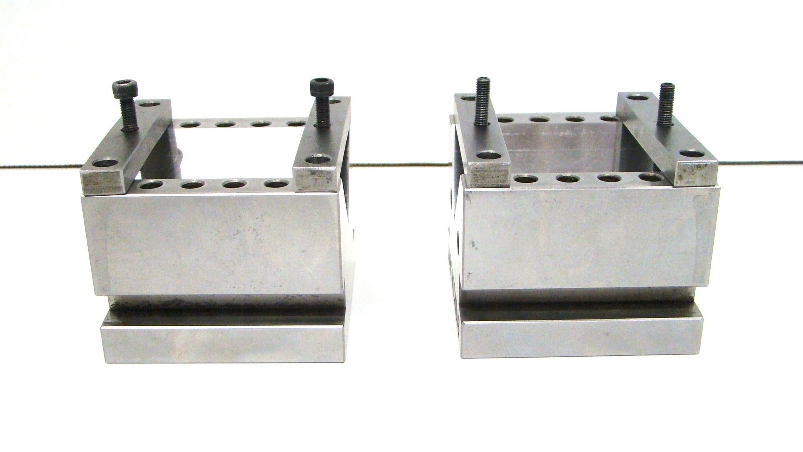 Precision V Block Set- Machinist- Toolmaker- Small – 3″ L x 3″W x 2-1/4″H