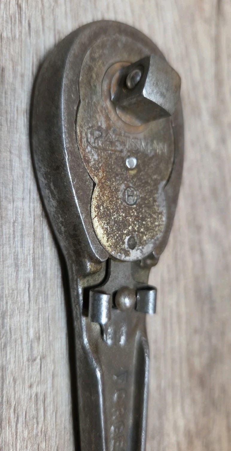 Vtg 1940s / 1950’s Craftsman BE 3/8″ Ratchet Wrench Operates Freely