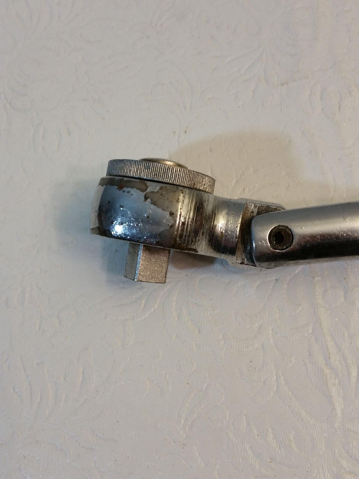 Vintage Walden 4052H Hinge Ratchet 3/8 Drive Flex Head USA