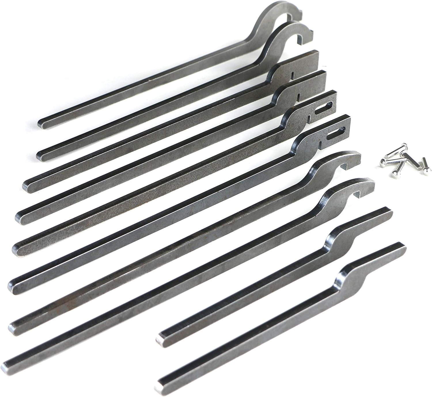 Rapid Tongs Bundle Set Five Types of DIY Blacksmith Tongs Rapid Tongs Bundle Kit