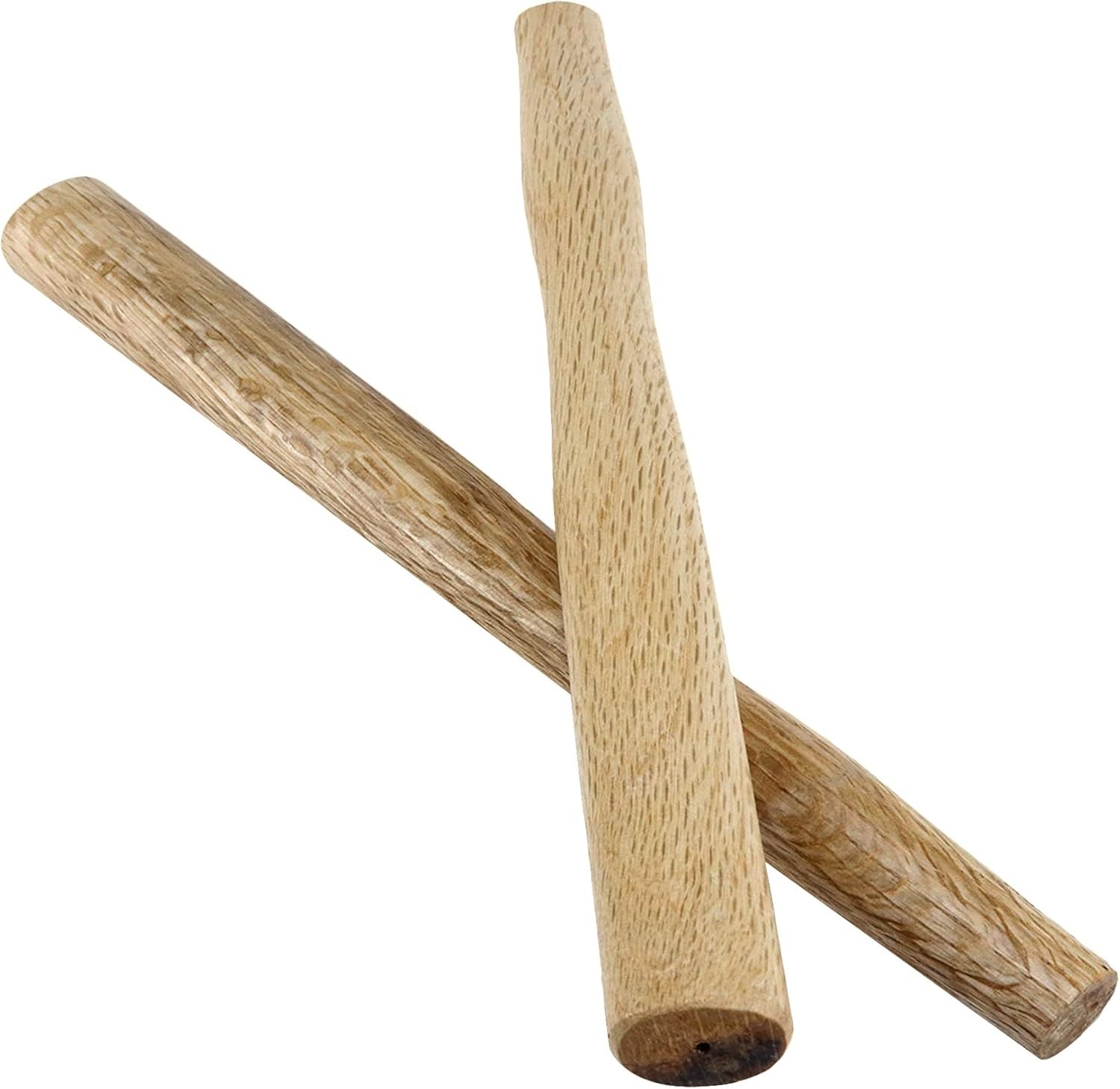 2Pack 12.6 Inch Axe Handle Replacement,Hickory Wood Tool Handle for Axe Hammer