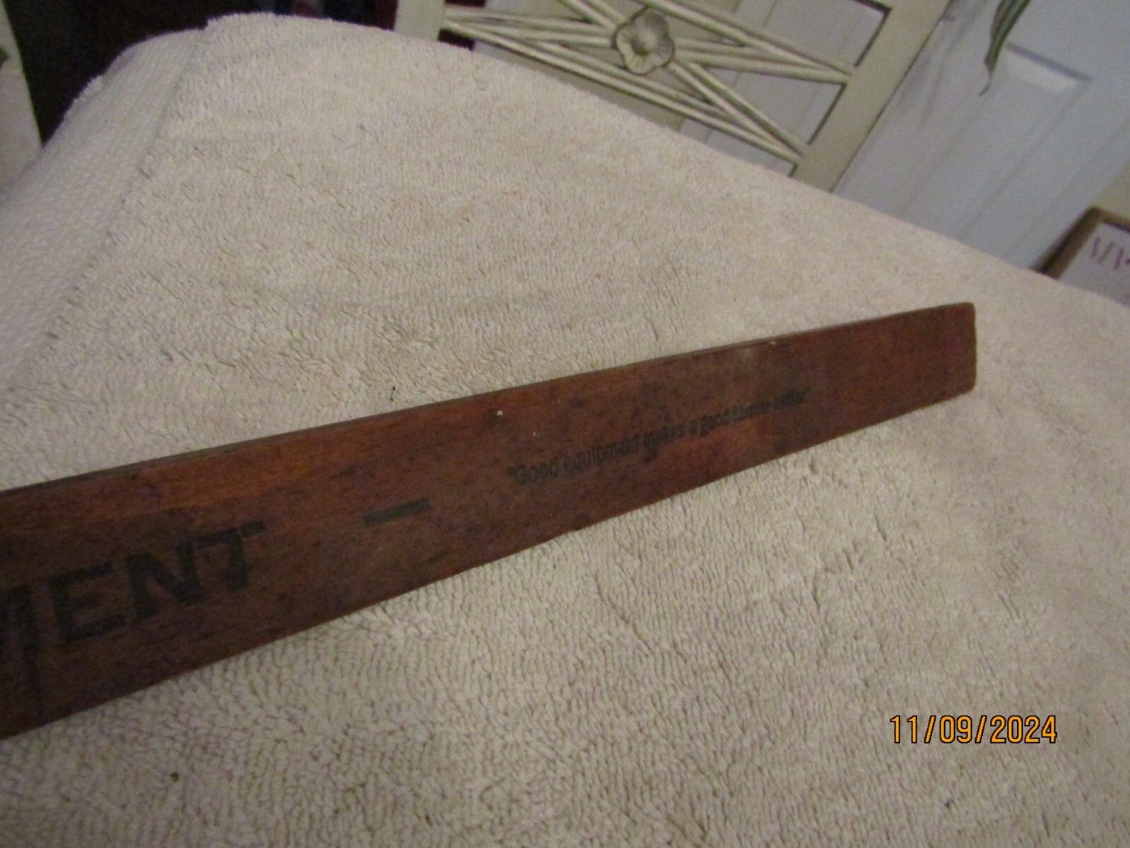 McCormick Deering Farm Metzger Equipment Waterloo Red Bud Valmeyer Ruler 30s 40s