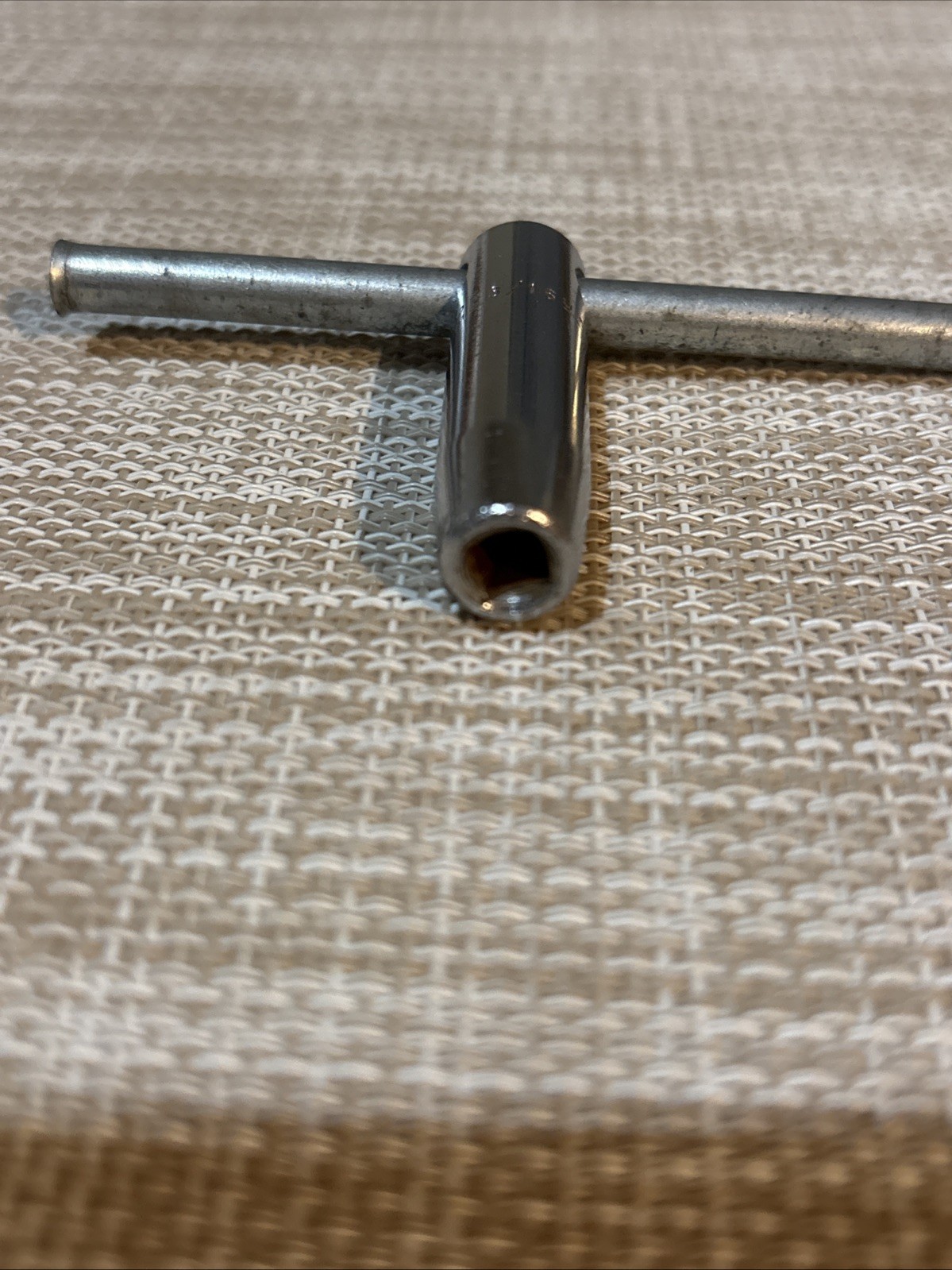 VINTAGE -DURO- CHROME USA # 351 SLIDING T TOOL BAR 3/16” DRIVE RARE!!