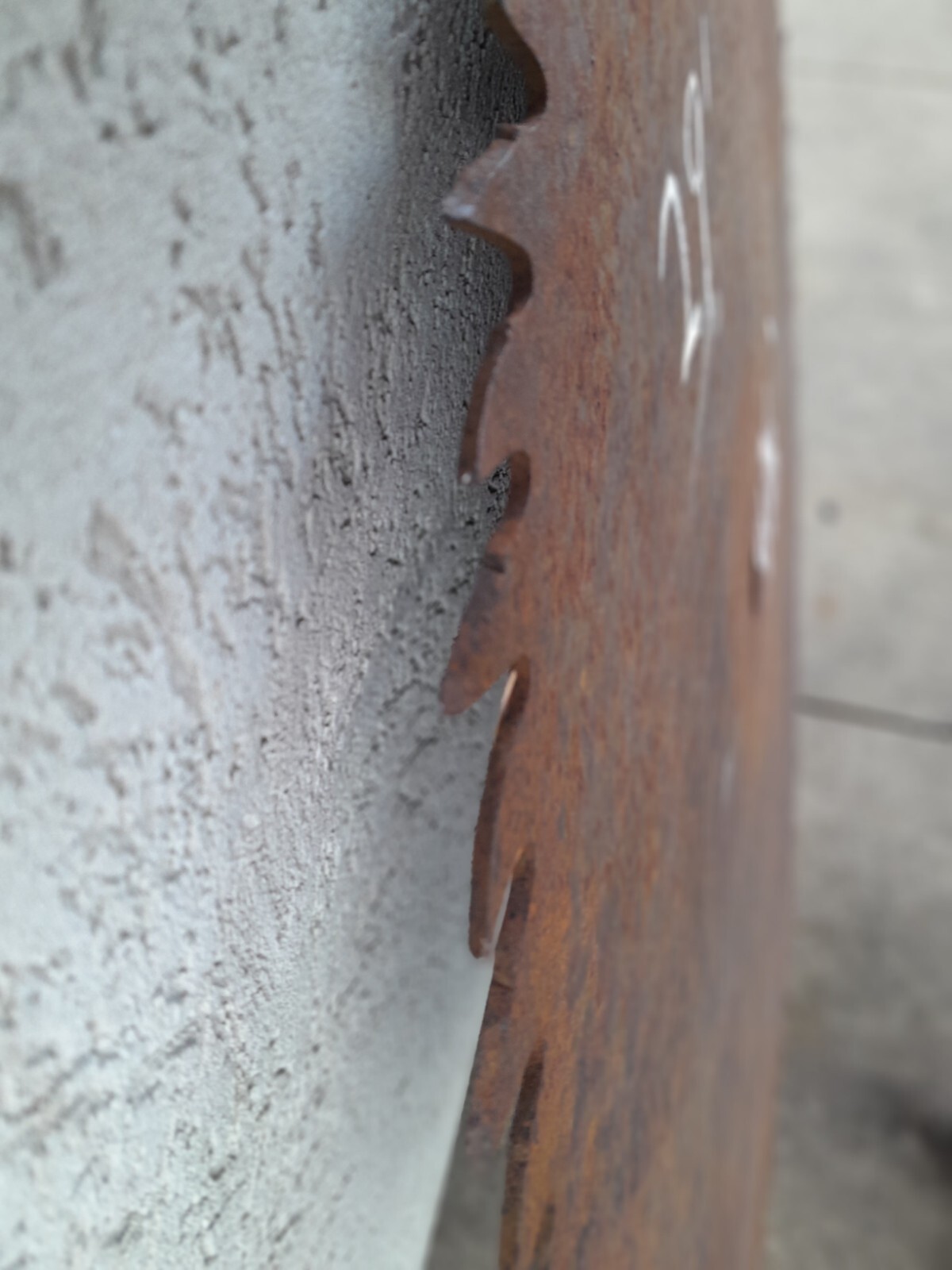 large sawmill blade