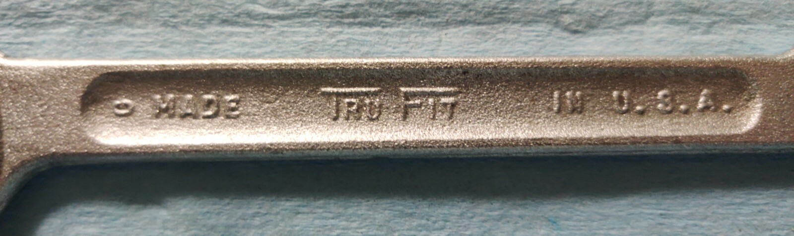 Vintage TRU FIT Tools Open End Wrench 3/4″ x 11/16″ SAE Tool Made in USA Tool