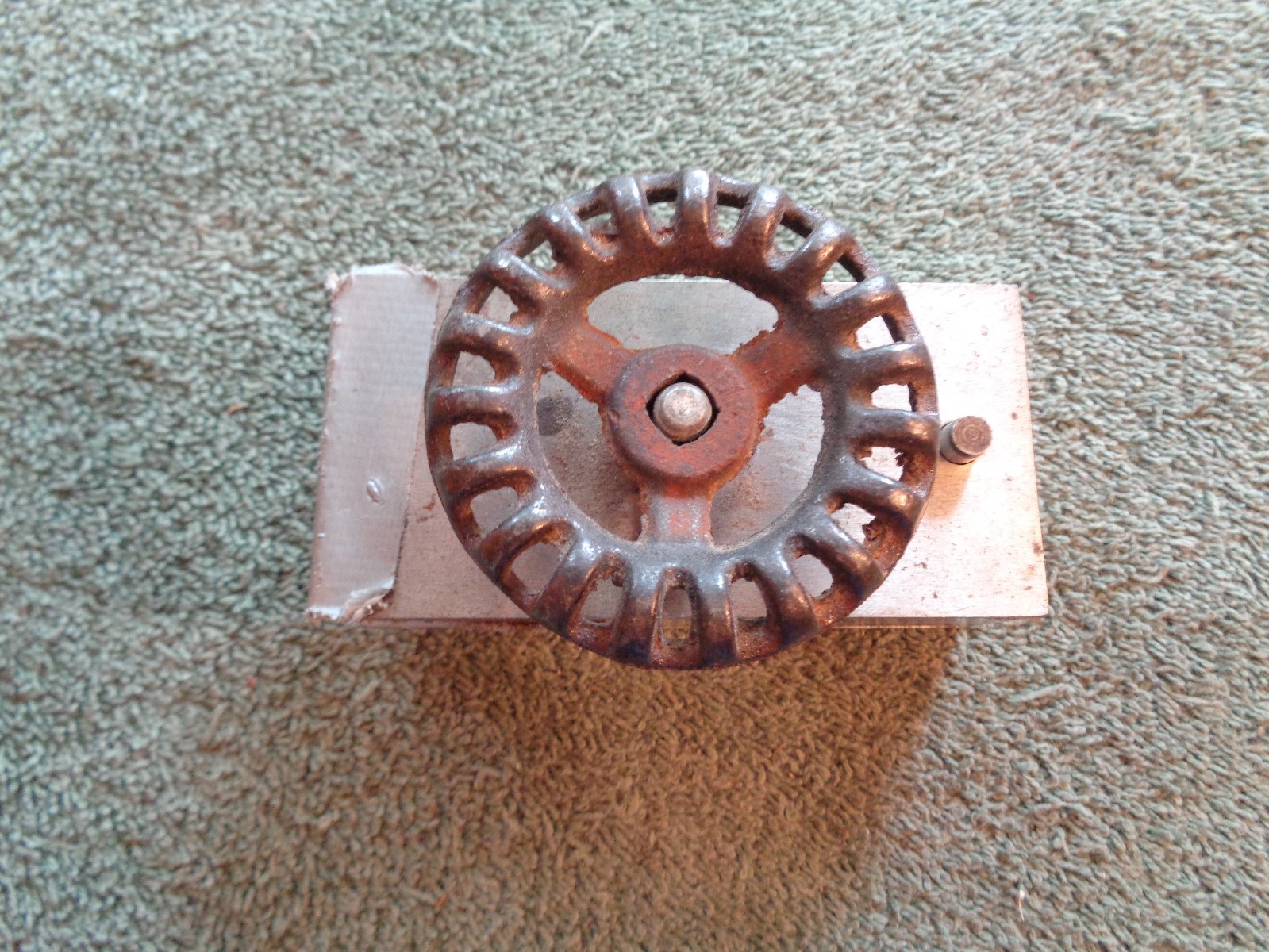 Homemade Doweling Jig Tool Vintage Unusual Woodworking Please Correct If Mistake